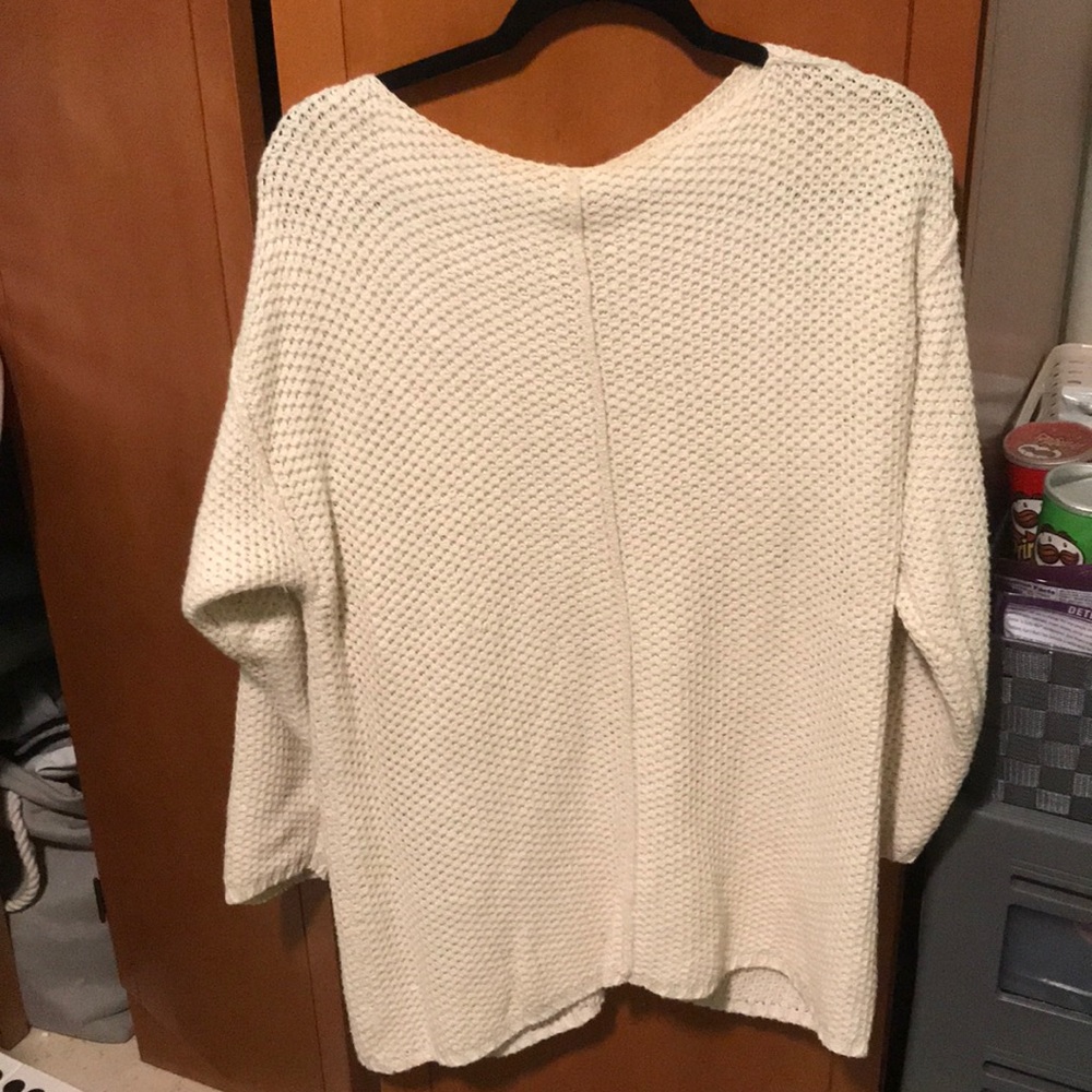 White sweater